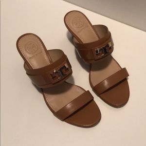 Size 5 Tory Burch wedge heels
